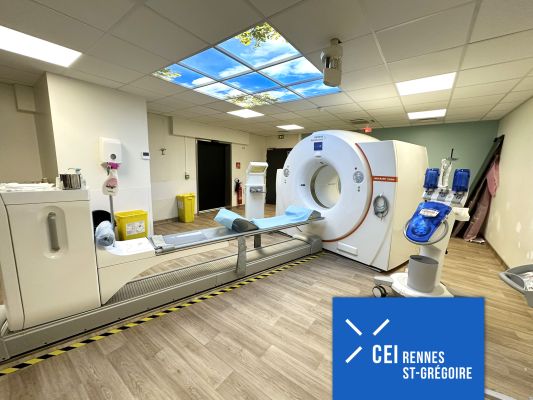 Nouveau TEP-Scan Vision 600 au service de médecine nucléaire de Saint-Grégoire !